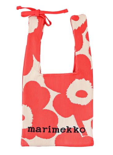 [マリメッコ] トートバッグ ハンドバッグ KNITTED MINI TOTE Unikko ウニッコ コーラルレッド 94145 094145 380 北欧雑貨 北欧デザイン [並行輸入品]のサムネイル