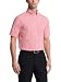 Tommy Hilfiger Men's Short Sleeve Button-Down Shirt, Cardinal, 16" Neck