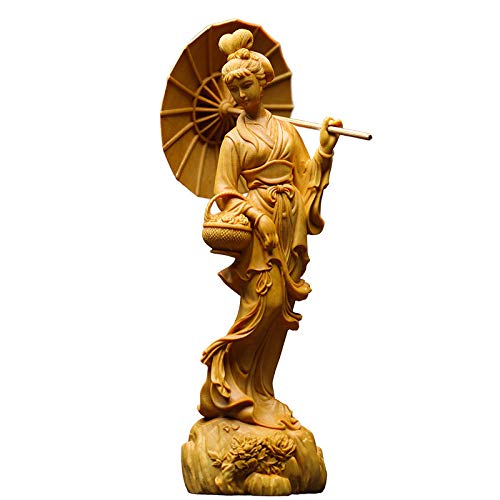 Statue Cheongsam en relief pour mur : une sculpture chinoise chic de décoration de maison