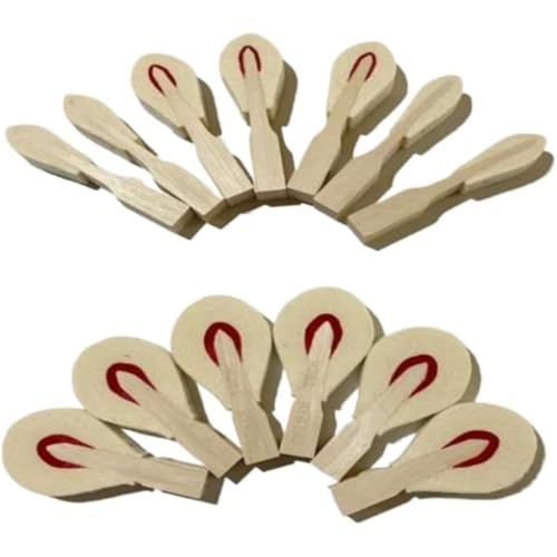 Upright Piano Hammer Replacement Action Part, German Felt Head with Wood Core: Balanced Strike Component - Precision Tone Transmission Assembly | Piano Repair