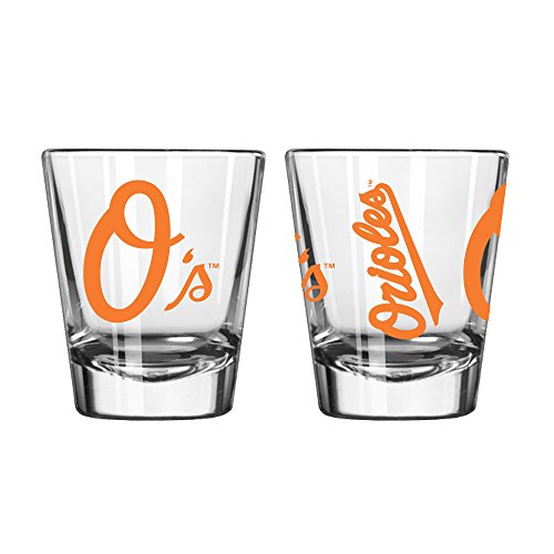 Official Fan Shop Authentic MLB Logo 2 oz Shot Glasses 2-Pack Bundle. Show Team Pride at Home, Your Bar or at The Tailgate. Gameday Shot Glasses for a Goodnight (New York Yankees)