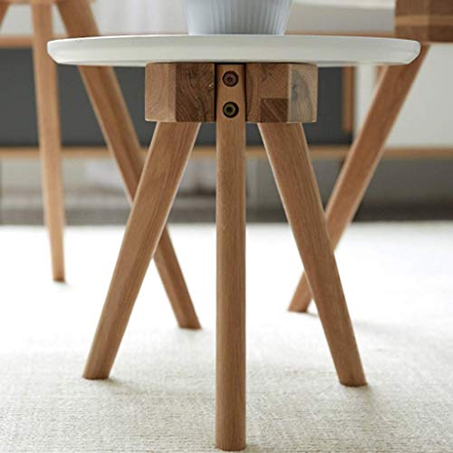Table café élégante et durable petite table à thé noire robuste