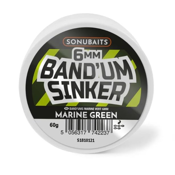 Preston Sonubaits Band'Um Sinkers Marine Green (6mm)