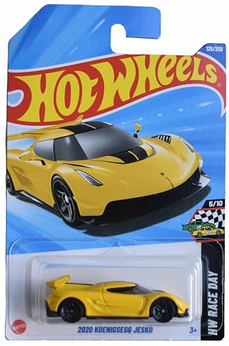 Hot Wheels 2020 Koenigsegg Jesko HW Race Day 5/10 miniatura 1