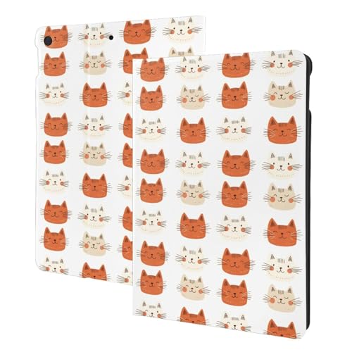 Housse iPad 10.2 chats mignons pour lire et travailler partout