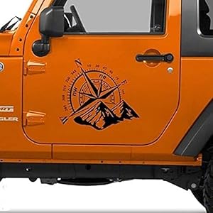 Auto Sticker Gepersonaliseerde Auto Stickers Universele Lichaamsticker Auto Styling Stok Auto Stickercar Stickers Kompas…