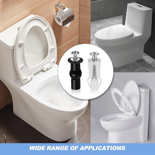 Wc Sitz Deckel Befestigung von Oben 4 Stk dübel Toilettensitz Toiletten Schrauben Toilettendeckel Halterung