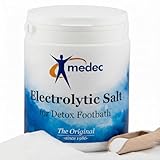 medec Elektrolyse-Salz 800 g für Fußbäder – Aktivierungssalz für Detox- & Ionen-Fußbäder...