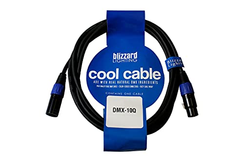 Blizzard Lighting DMX10Q 10 Foot 3-Pin DMX Cable
