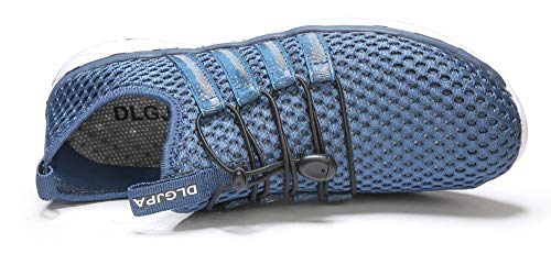 Image of DLGJPA Men's Lightweight Quick Drying Aqua Water Shoes