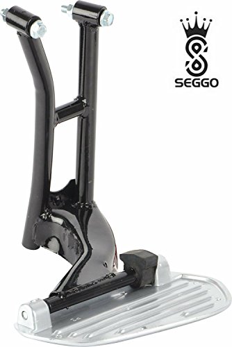 SEGGO Foot Rest for Honda Activa (Black)