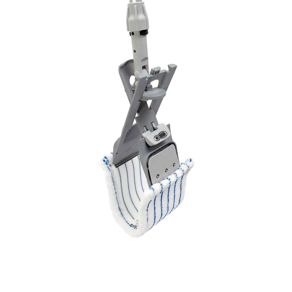 UNGER Juego de Limpieza de Suelos 79078 Cubo Doble 15 L Cabezal Microfibra