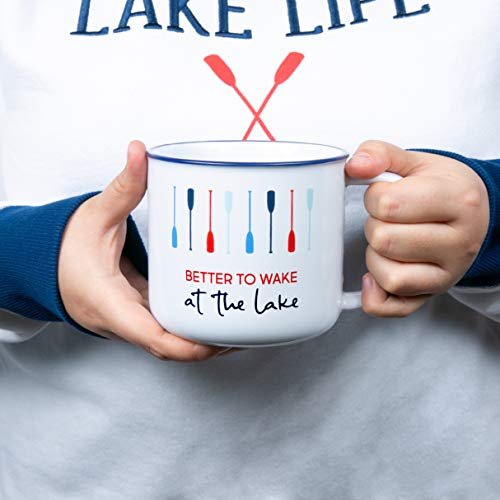 Pavilion - Mug grande 17 Oz de cerámica para café miniatura 4