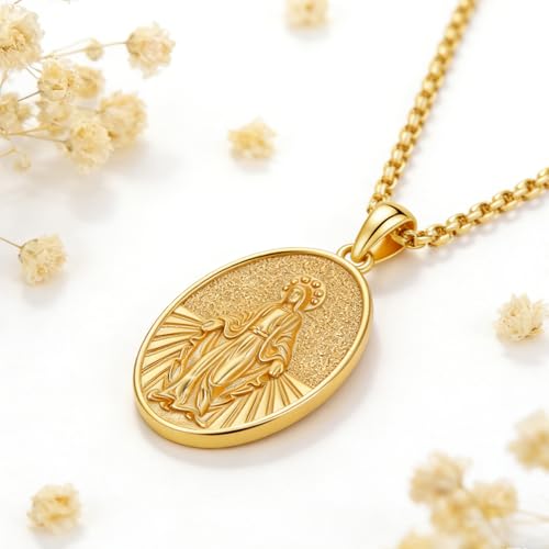 Collier religieux argent 925 chrétien avec pendentif croix de Jésus