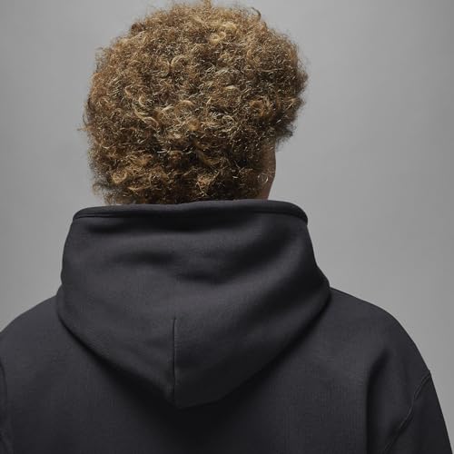 Nike Men's AIR JORDAN FLEECE HOODIE (Black) - Unisex-Adults' Clothing4