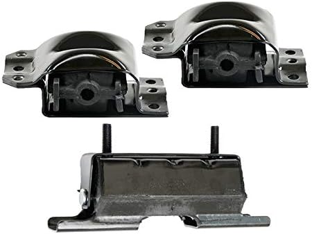 K2383 Engine Motor & Transmission Mount Kit 3pc Compatible with Fits 1995-2000 Chevrolet Tahoe 5.7L 4WD/1995-1999 6.5L 4WD Diesel | A2637 A2637 A2638