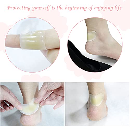 20 stuks Moleskin voetvulling, 4 stuks blisterkussens, blisterpreventie voor tenen, verlichten wrijving De1hiel patches… - Image 7