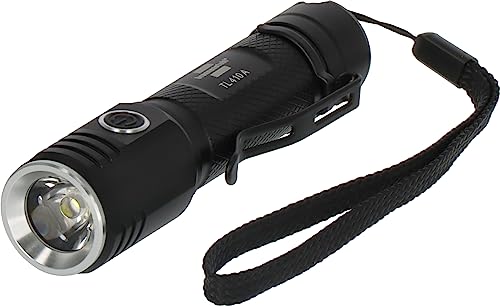 Brennenstuhl Rechargeable Torch LED LuxPremium TL 410 A/Flashlight with Bright Osram-LED (400lm, up to 29h Burn time