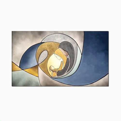 I Colori del Caribe QUADRO CAPEZZALE DIPINTO A MANO PER CAMERA DA LETTO SACRA FAMIGLIA QUADRI DIPINTI A MANO CAPOLETTI ALTA QUALITA’ MADE IN ITALY - DIVINO AMORE