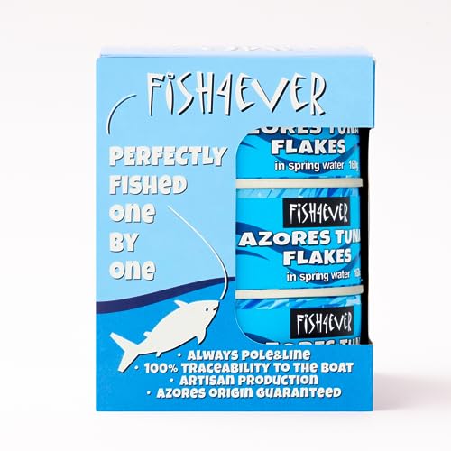 Fish4Ever Skipjack tonijn brokken in voorjaar water, 480 g