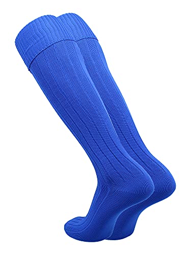 Image of Soccer Socks With Fold Down Top - European Style for Adults - Men and Women