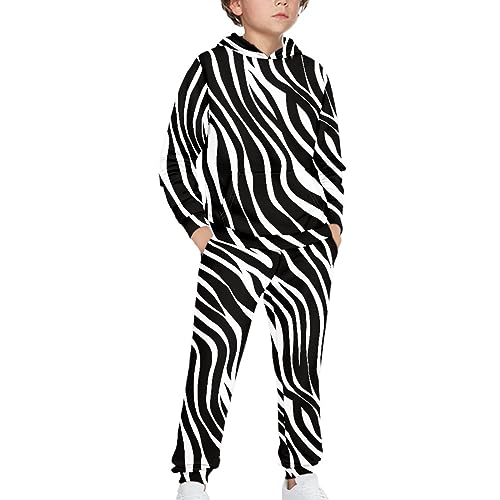 FUSURIRE Girls Hoodie and Leggings Outfit Set for Kids 6-16 Years Long Sleeve Hooded Sweatshirts Sweatpants Teen Youth3