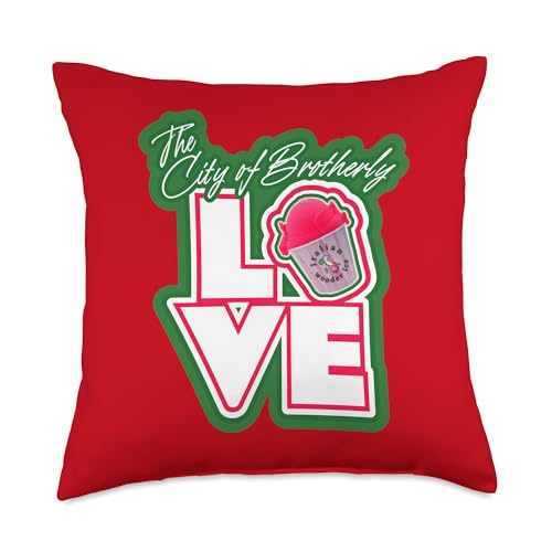 Philadelphia Philly Wooder Ice City of Brotherly Love Park Throw Pillow