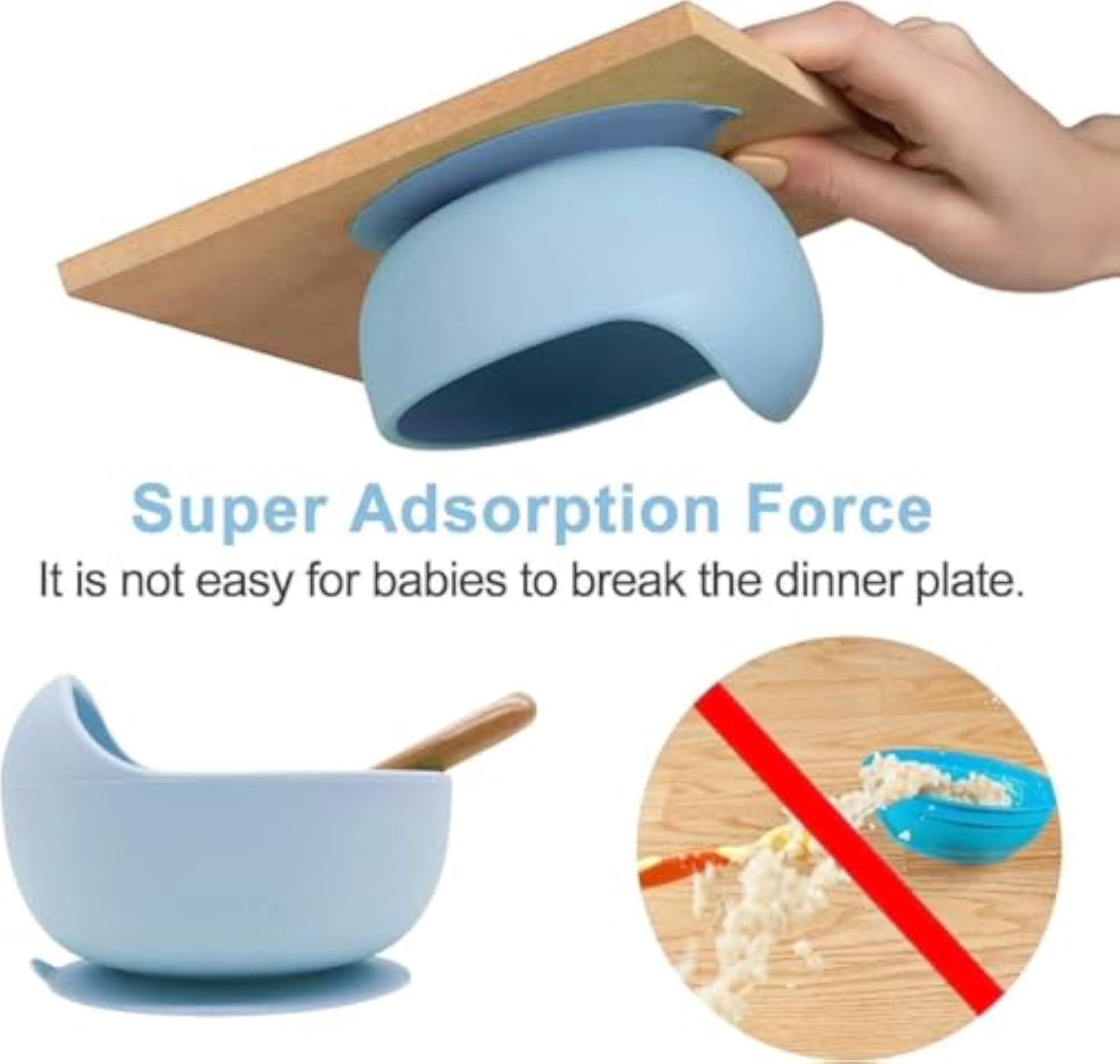 Silicone Suction Bowl Set for Babies and Toddlers