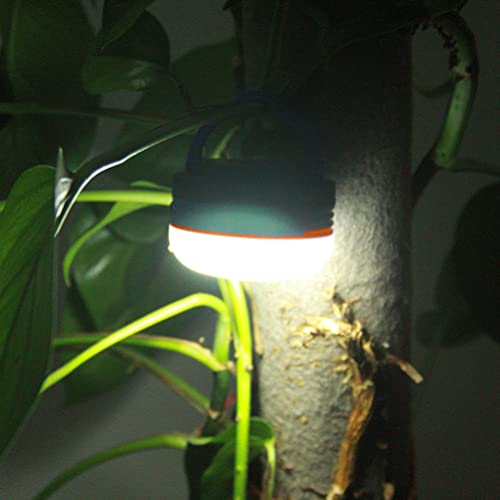Led Portable Camping Lantern Mini Size With Aluminium Hook Aa Battery 3 Mode Waterproof Tent Lamp Outdoor #TOP6