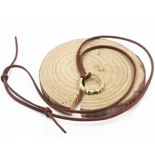 retsamradassaT Elden Game Ring Necklace - Elden Metal Ring Necklace2