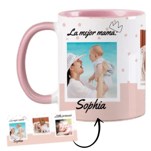 Mug Personnalisé Maman - À Ma Fille Joyeuse Fête Des Mères - Cadeau Plus