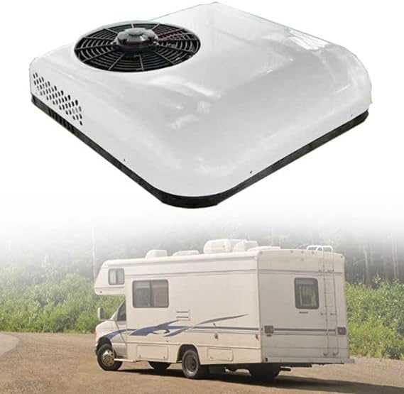 Aire Acondicionado Para RV De 12V/24V DC, Unidad Cool Rooftop Para Camión RV, Barco, Automóvil Y Camper. Aparcamiento Aire Acondicionado