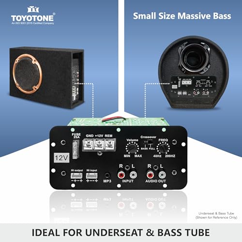 Toyotone 12V 150W RMS Car Mono Amplifier - Image 5