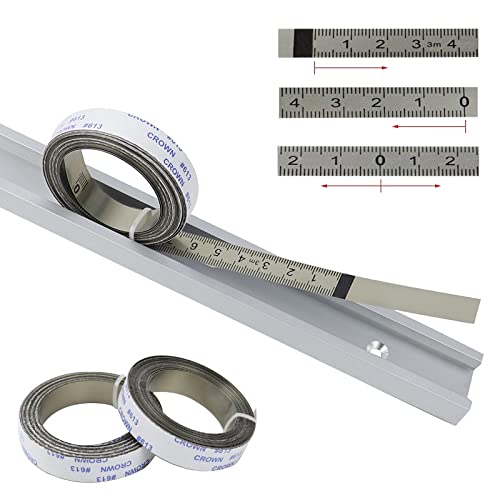 Cinta Métrica de Acero Inoxidable Autoadhesiva 1M miniatura 2