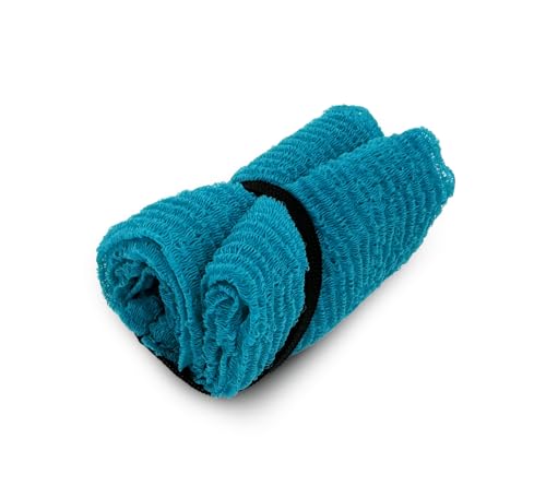 Lunatec® toallita de lavado autolimpiante para camping y viajes, secado rápido, exfoliante ligero, sin olor, paquete de 2 miniatura 4