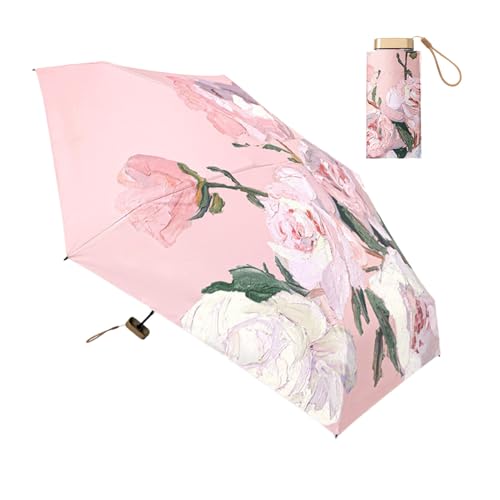 Sombrilla - Paraguas plegable a prueba de viento | Paraguas ligero impermeable al aire libre para viajes, ocio fotografía y golf, paraguas compacto resistente a las tormentas para hombres, mujeres y