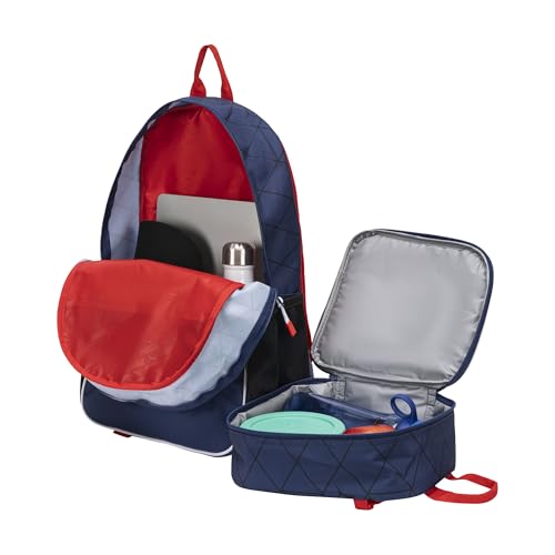 Image of PUMA Colony Combo Backpack, Navy /Red /White, OS