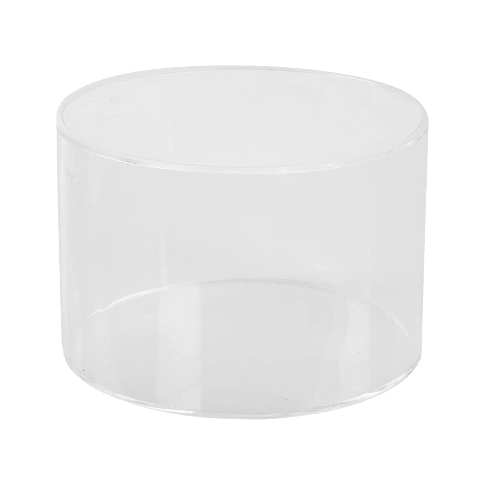 1 Stks Acryl Cilinder Display Riser Ronde Tafelblad Decoratie Base Transparante Vulbare Cake Tool Decor Clear Cake Stand Cake Tier voor Bruiloft (25CM
