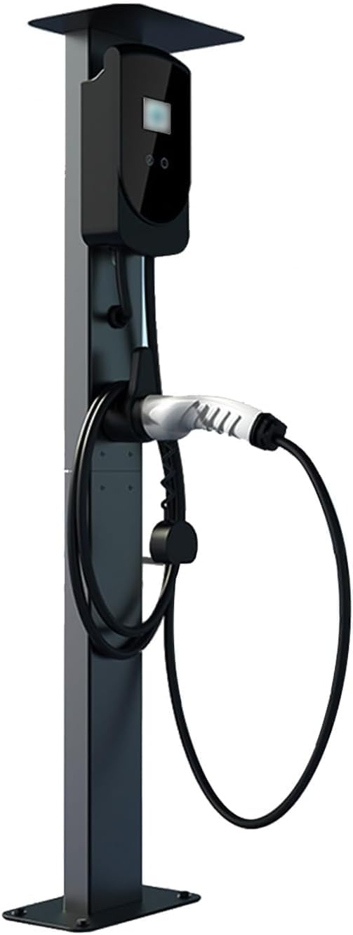 Wallbox Standfuß, EV-Ladesäulenständer, Stand Standmontagepfosten, EV-Ladesäule für den Außenbereich, Standsäule für Wallbox Ladestationen für Elektroautos