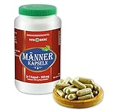 VITAIDEAL ® Männer 360 Kapseln je 560mg, mit Sägepalme, Brennessel, Epilobe, Katzenkralle, ohne Zusatzstoffe von NEZ-Diskounter