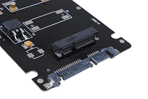 Mini PCI-E mSATA SSD a caja convertidor 2.5" SATA miniatura 3