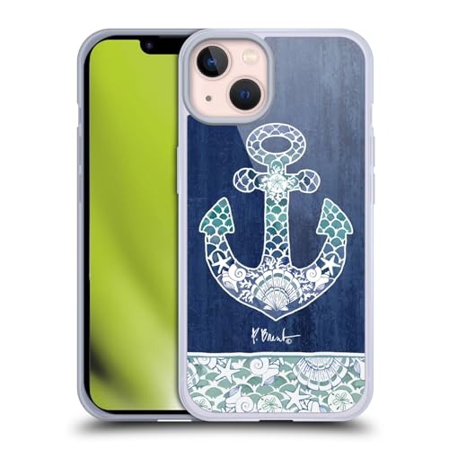 Funda de gel Ancla Océano para iPhone 13 ideal en la playa