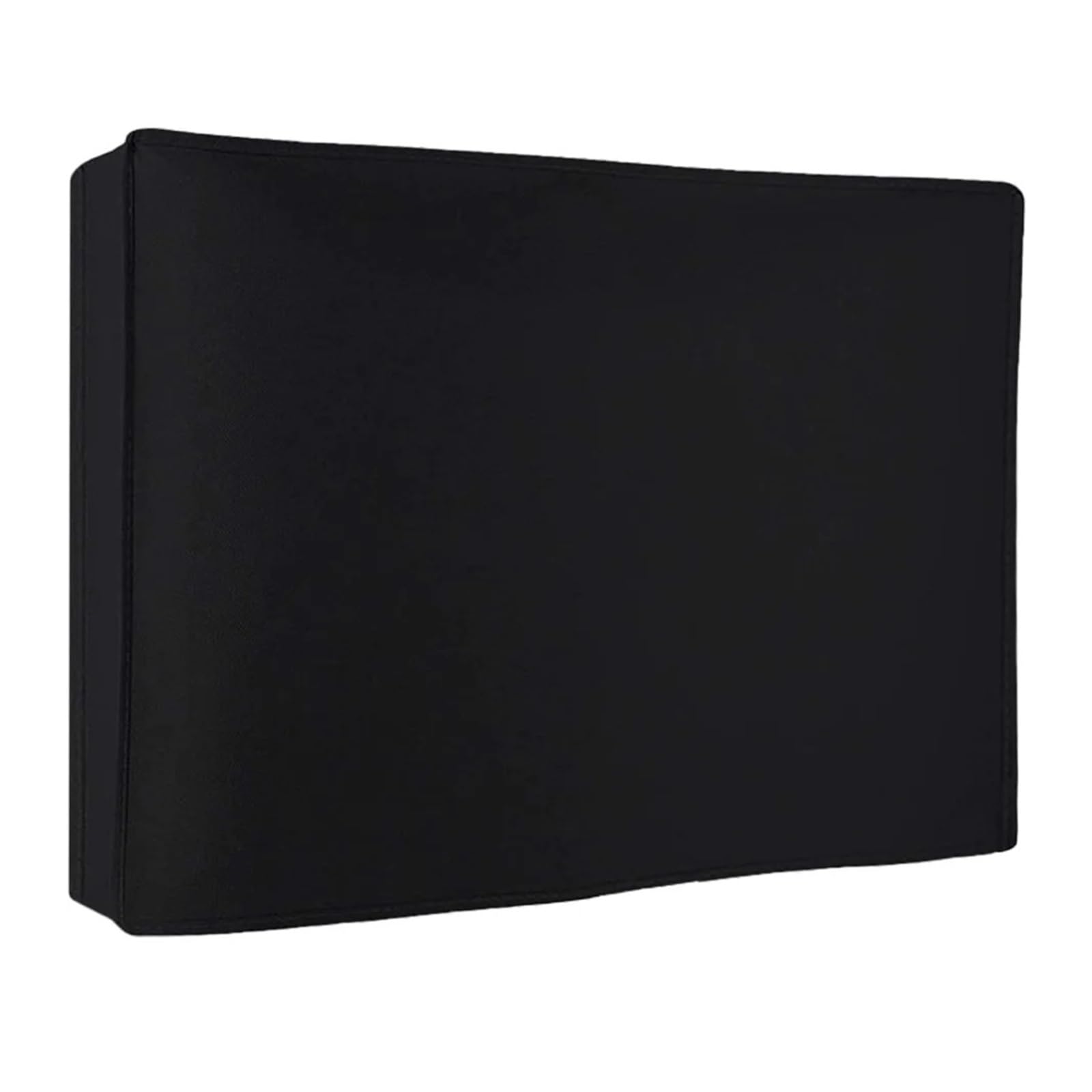 Qvorlth Black Monitor Cover 2 Pcs Protective Cover Monitor For Laptop Computer Monitors Oxford Cloth Desktops Screen Guard(Black)