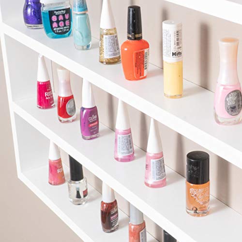 Nicho Organizador Expositor 200 Esmaltes 5 Prateleiras Mdf