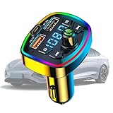 Unterbrechungsfreie Stereo-Leistung: Der kabellose FM-Sender für Auto ist mit digitaler Signalverarbeitung ausgestattet, die elektrische Störgeräusche effektiv blockiert und so eine hochauflösende Stereo-Audioausgabe ermöglicht. Diese Technologie sorgt für ein immersives Musikerlebnis mit klarem und sauberem Sound, der Ihre Fahrten durch ununterbrochene Musikwiedergabe bereichert. Der Auto FM-Transmitter bietet zuverlässige Performance für unterbrechungsfreien Genuss Ihrer Lieblingssongs auf jed