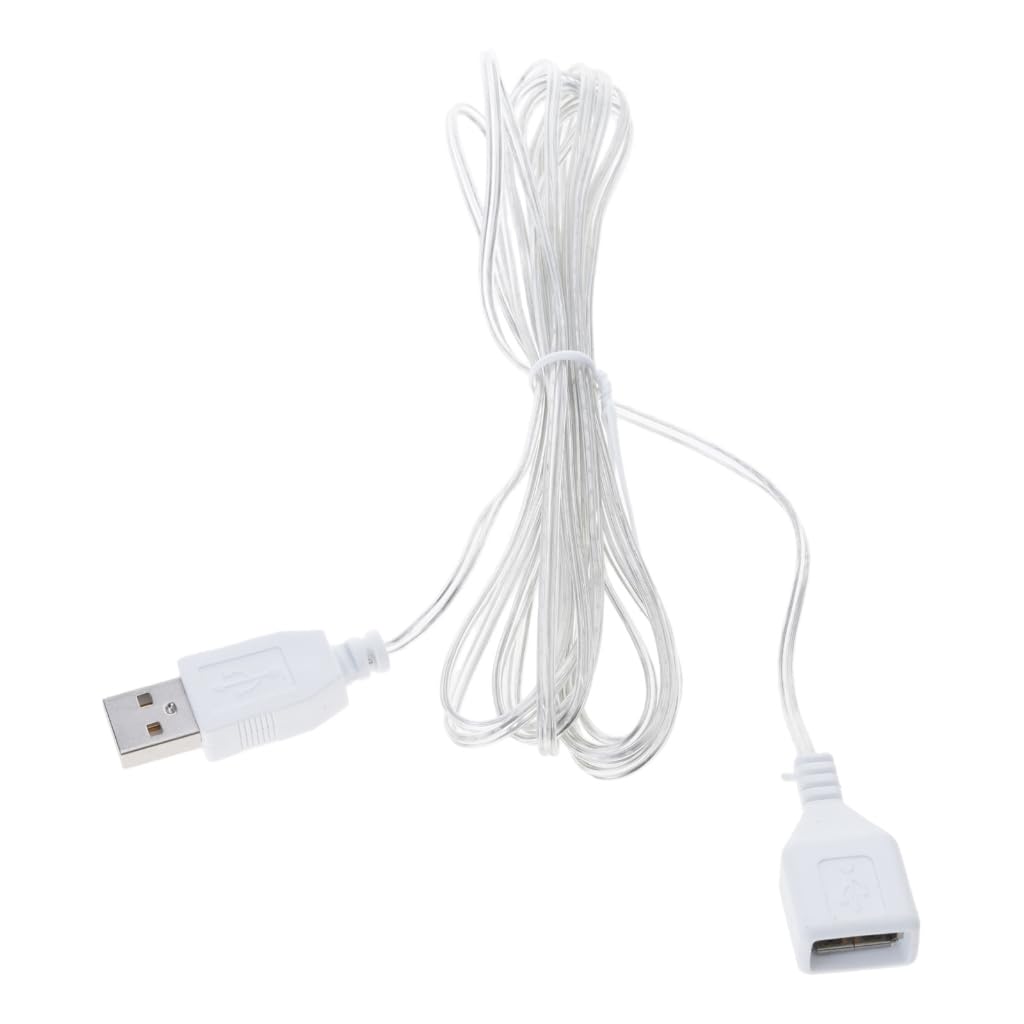 Tsophreniq USB Extension Cable Male to Female Connector Cord for Usb Fan Ceiling Fan Usb Light Charging