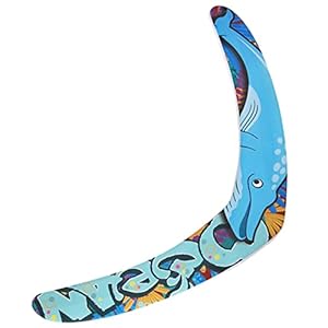 Generic Bumerangs für Kinder,Tiergemusterte V-förmige zurückkehrende Bumerangs | Fallfestes tragbares fliegendes Spielzeug zum Trainieren der Handfertigkeit und zur Verbesserung der Explosionskraft