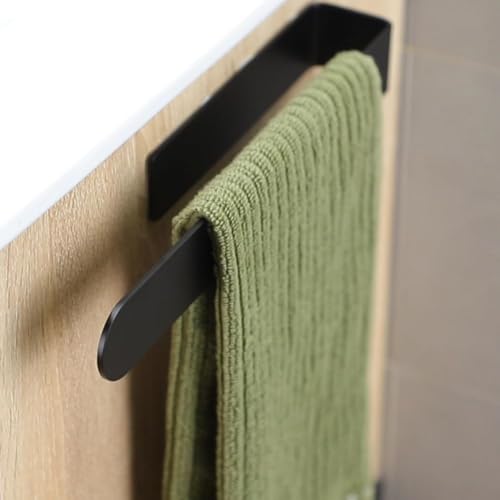 Porte-serviette salle de bain à coller pour optimiser le rangement des douches - 4