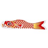 70cm Nobori Carp Wind Socks Koinobori Colorful Fish Flag Hanged Wall Decor Windmills For Garden