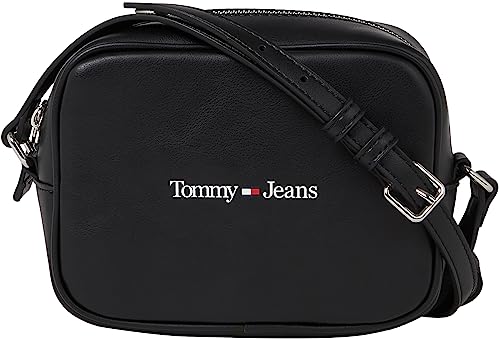 Tommy Hilfiger dam axelväska TJW kameraväska liten, svart (svart), en storlek, svart, Einheitsgröße